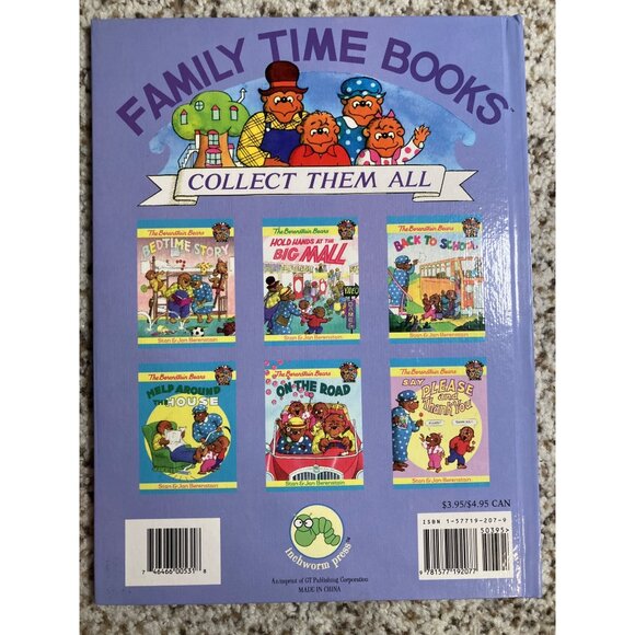 The Berenstain Bears "Get The Grouchies" Hardcover Book - Picture 10 of 11